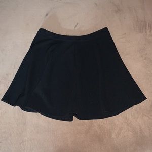 Black Flare Skirt